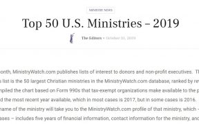 Top 50 Ministries