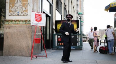 Salvation Army’s Holiday Giving Up 27 Percent