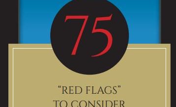 “75 Red Flags” Is A Guide For Donors Who Want To Dig Deep