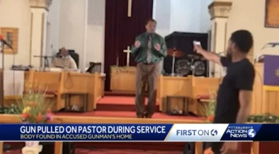 PA Man Pulls Gun on Pastor During Sermon